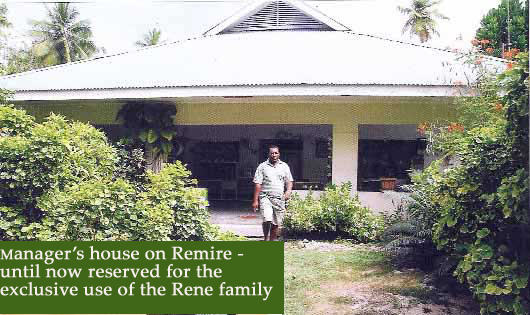 Govt house on Remire